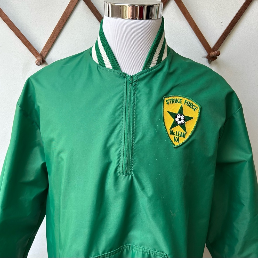 Vintage Soccer Coach McLean VA Strike Force Windbreaker Jacket - Picture 2 of 13